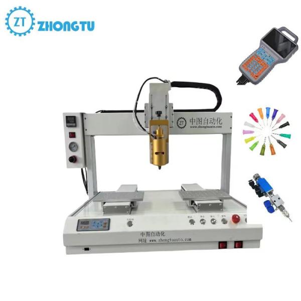 Cheap Desktop Fully Automatic Multi-Axis Hot-melt Glue Dispensing Machine for sale