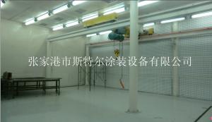 Powder Coating Spray Booth Dust Control 1.8mm Galvanized Sheet Load Bearing Bracket