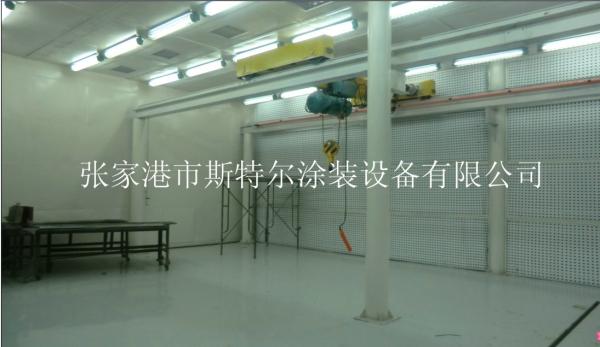 Cheap Powder Coating Spray Booth Dust Control 1.8mm Galvanized Sheet Load Bearing Bracket for sale