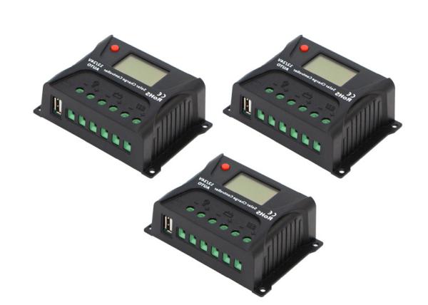 Cheap Intelligent Pwm Solar Charge Controller 12v 20a Automatic Identification System for sale