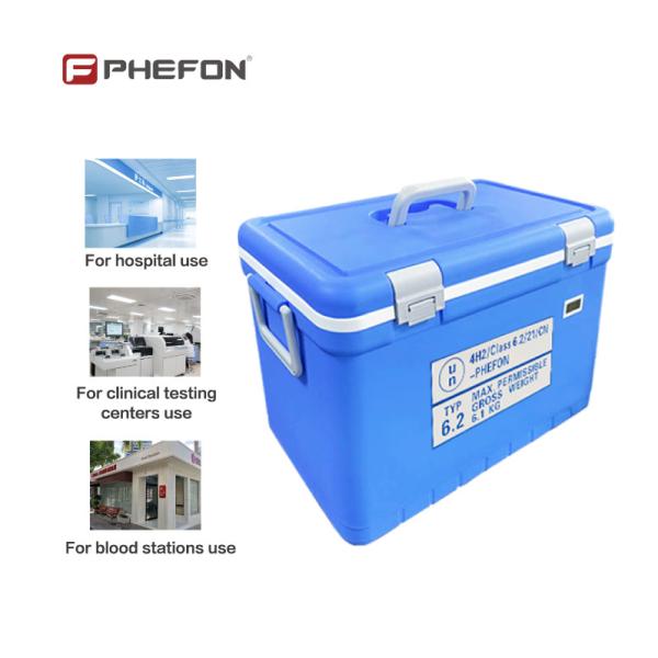 Cheap Medical Cold UN2814 Box 30 Liter With PP Outer Shell And Liner for sale