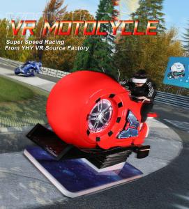 Best 9D VR Racing Simulator Car Crazy Shopping Mall 1.5KW Motorcycle Racing Simulator wholesale