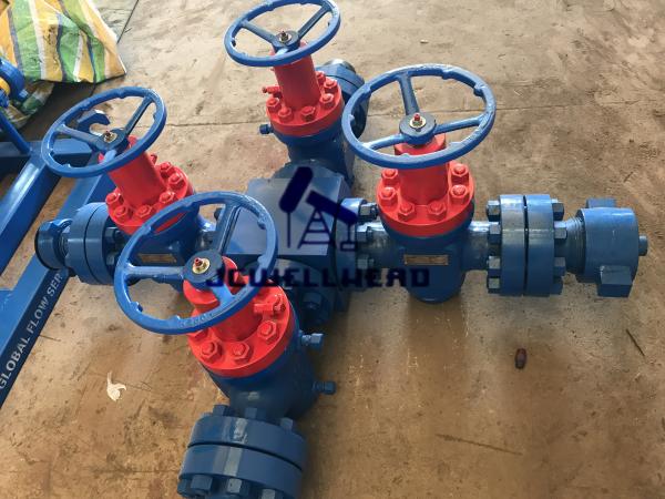 Cheap 10000PSI Flowhead Plug Valve Type Surface Test Tree 2 9/16" for sale