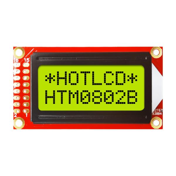 Cheap 8x2 Character LCD | STN+ Yellow/Green Display with Yellow/Green Side Backlight Arduino for sale