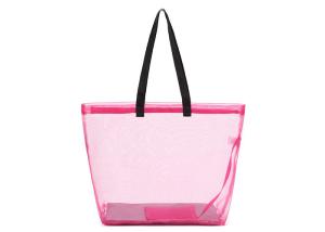 Waterproof Polyester Shopping Bag , Mesh Tote Bags High Performance With Mesh Pouch