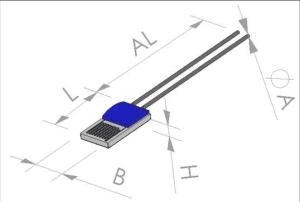 Accuracy NTC Temperature Sensor , Platinum Resistance Temperature Detector