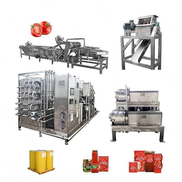 Cheap Mechanized 3T/H Tomato Paste Processing Line With Washing Sorting for sale