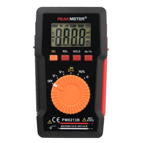 Cheap Portable Handheld Digital Multimeter Auto Range 4000 Counts Lower Power Consumption for sale