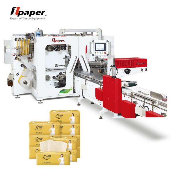 Printing Embossing Napkin Tissue Paper Converting Machine with Service