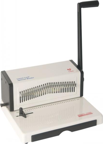 Cheap B5 Wire Comb Binding Systems Loose Leaf Hole Punching Binding Machine for sale