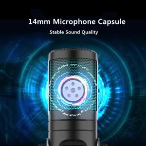 Best Stereo Computer Microphone With Mute Button Compatible MacOS Windows wholesale