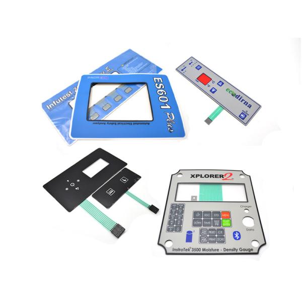 Cheap LCD Clear Window Push Button Dome Membrane Switch for sale