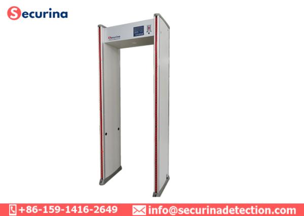 Cheap 15W Security Gate Metal Detector Easy Operation LCD Screen With Passenger Counter for sale