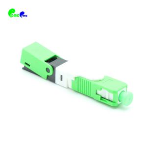 China Ceramic Ferrule FTTH Products SC UPC FTTH Fast Connector Singlemode on sale