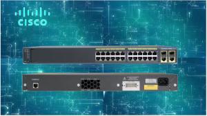 China Desktop Gigabit Ethernet Switch 48 Port WS-C2960X-48TS-L 4.4 Cm Height on sale