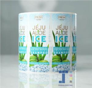 Best Exquisite Offset Printed Shampoo And Conditioner Bottle Labels wholesale