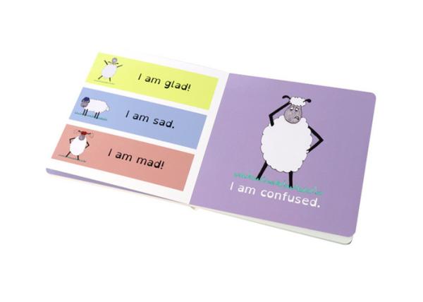 Cheap SGS Book Printing Service Full Color Children Boardbook Printing With Round Corners for sale