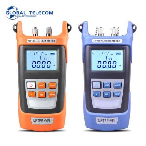 China Self calibration Ftth Optical Power Meter with vfl SC FC Connector on sale