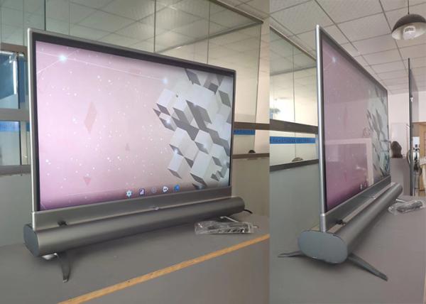 Cheap 55 Inch Interactive Transparent OLED Touch Screen Android 5.1 OS for sale