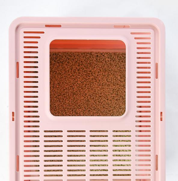 Cheap PSM Foldable Cat Litter Box Custom Large Space Eco Friendly Cat Toilet for sale