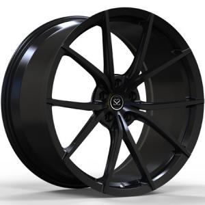 China Staggered 21x11 Forged Wheels Silver Black Painted Aluminum 488 GTB Alloy Rims on sale