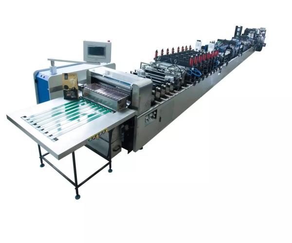 Cheap 70pcs/Min Square Bottom Window Box Patching Machine for sale