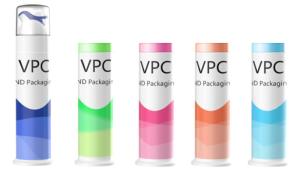 100ml Empty PP Airless Pump Bottles Toothpaste Dispenser with color and logo customized