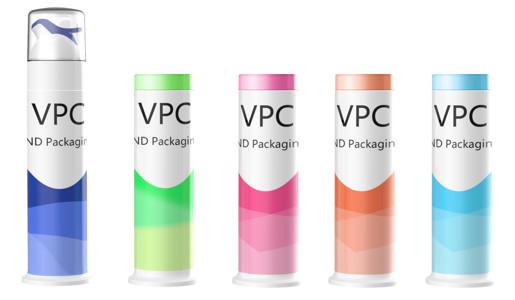 Cheap 100ml Empty PP Airless Pump Bottles Toothpaste Dispenser with color and logo customized for sale