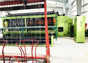 Best 7.5kw Hexagonal Wire Netting Machine / Edge Winding Machine PLC Control wholesale