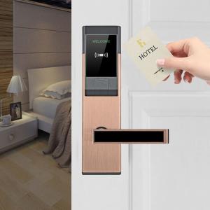 Best MF1 Keyless Door Lock Wireless T557 Handle Free Management Software wholesale