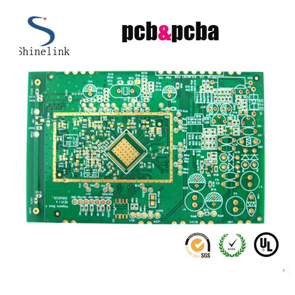 Cheap Quick turn single layer printed circuit board , 1 layer Green printed circuit board for sale