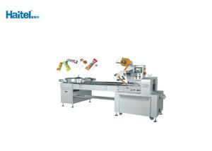 Best High Speed Lollipop Wrapping Machine Pillow Style Quick Setting Airproof wholesale