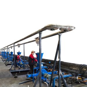 China Automated Control Energy Saving High Efficiency Tunnel Kiln Solid Fuel Burner for Graphite Calcination on sale