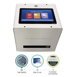 China Plastic Bag Bottle Desktop Static Manual Mfg Exp Digital Bar QR Date Code Printer Inkjet Expiry Date Batch Coder on sale