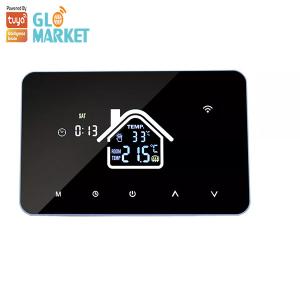 China Google Alexa Wifi Smart Thermostat Touch Panel Wireless For Electric Floor Heating on sale