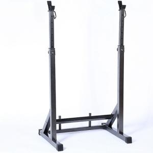 China Steel 200kg H160cm Gym Squat Rack Body Building Push Up Muscle Rack on sale