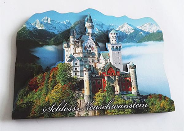 Cheap Custom Photo Print Fridge Magnet , 3D MDF Personalised Photo Fridge Magnets for sale