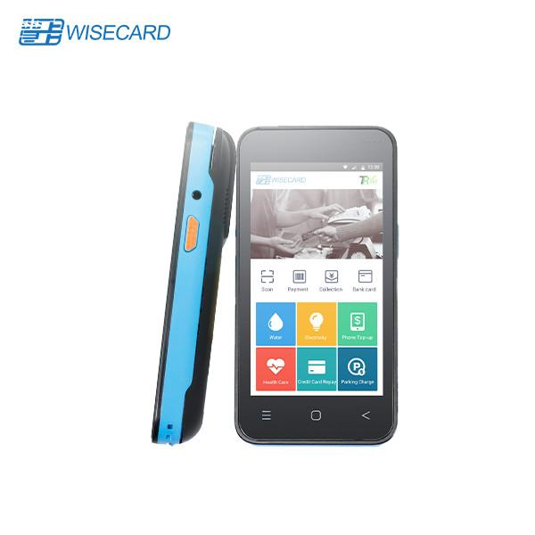 Cheap Mini Handheld Android POS Terminal GPRS QR WIFI NFC Barcode for sale