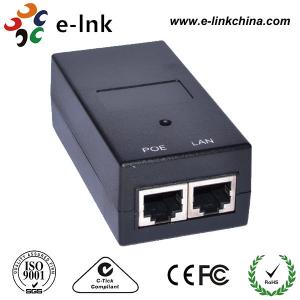 Best IP Camera Power Over Ethernet Passive POE Injector 24V 1A Output DIN Rail / Wall Mounted wholesale