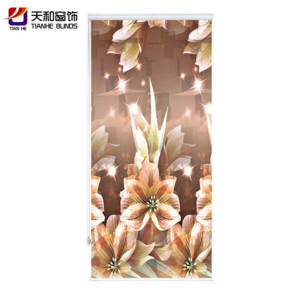 Cheap Rolling curtain for window air conditioner fabric stock lots for sale