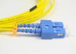 Duplex Patch Cord Optical Fiber For Access Network SC / UPC LC / APC Customize