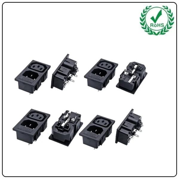 Cheap Ac Power Socket IEC Connector Female Ac Power Socket for sale