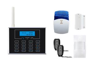 Best Dual Network GSM PSTN Alarm System with touch keypad and wireless doorbell wholesale