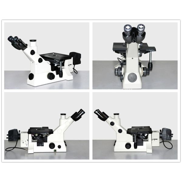 Inverted Optical Handheld Digital Microscope Wide Stage Optional DIC Observation