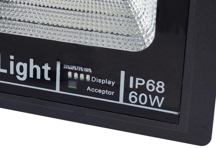60 Watts Solar High Power LED Floodlight Re - Chargeable Energy Saving