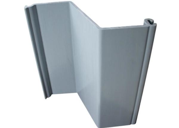 Cheap Grey Color Vinyl PVC Sheet Pile Customized Z Type Extrusion for sale