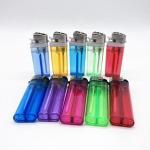 Torch Standard Flint Wheel Lighter Transparent Color Cigarette Lighter