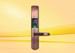 Best Outdoor Fingerprint Door Lock , biometric security locks with USB Flash disk wholesale