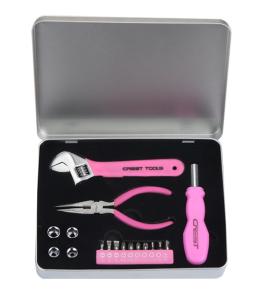 18 pcs mini tool set ,with pliers ,screwdriver bits ,sockets ,wrench