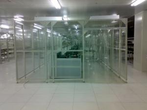 Dust Free Modular Assembled High Cleanliness Clean Room Booth With Strict Operating Procedures And Monitoring